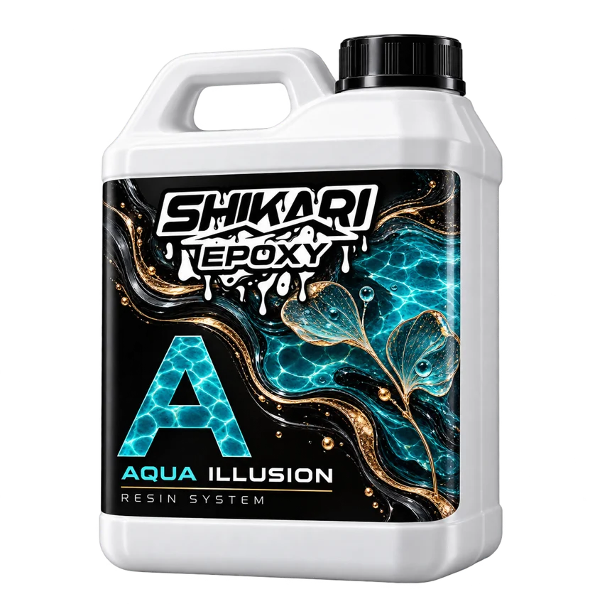 Эпоксидная смола SHIKARI AQUA ILLUSION — имитация воды